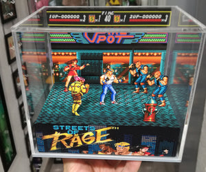 Streets of Rage Cubic Diorama