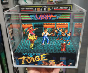 Streets of Rage Cubic Diorama