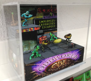 Abe´s Oddysee Cubic Diorama