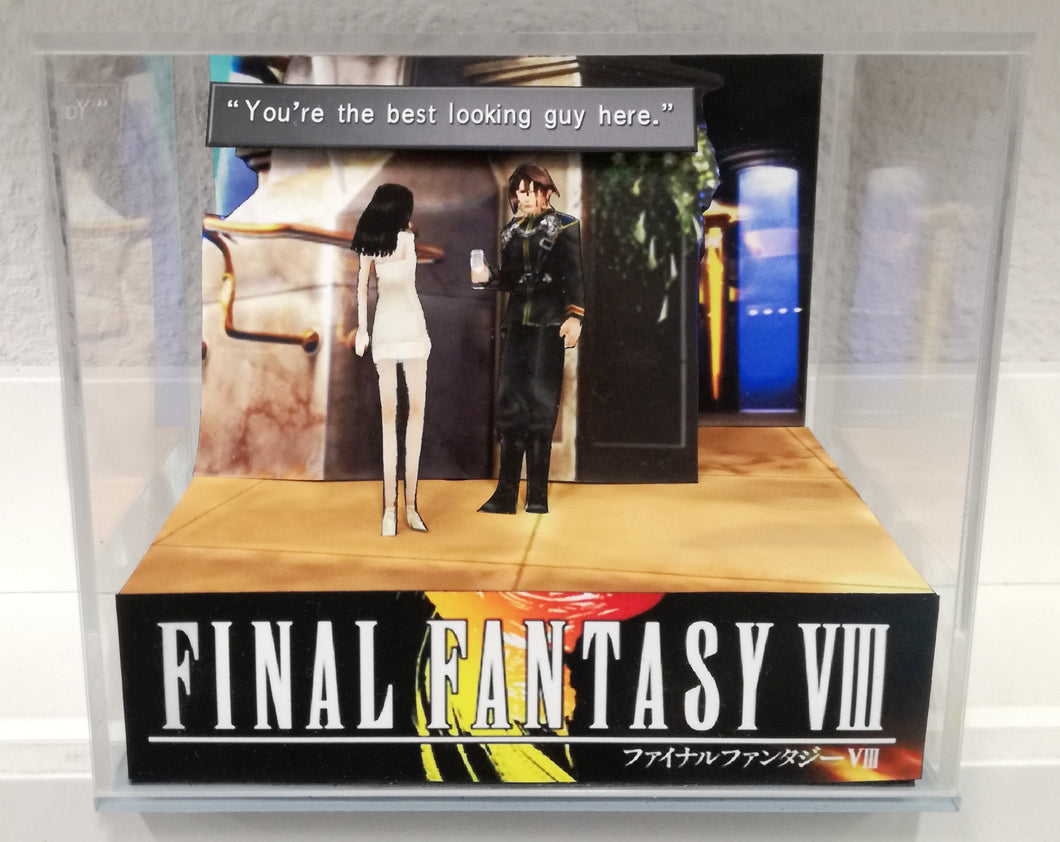 Final Fantasy VIII Best Looking Guy Cubic Diorama