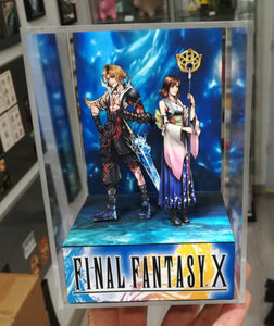 Final Fantasy X Tidus and Yuna Cubic Diorama