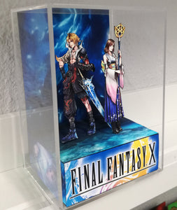 Final Fantasy X Tidus and Yuna Cubic Diorama