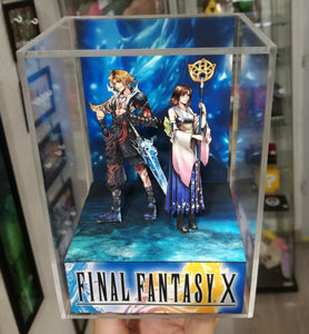 Final Fantasy X Tidus and Yuna Cubic Diorama