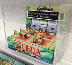 Zelda Minish Cap Market Cubic Diorama