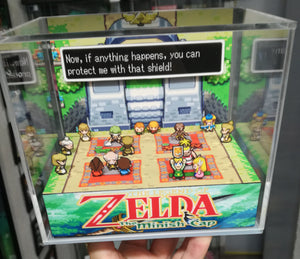 Zelda Minish Cap Market Cubic Diorama