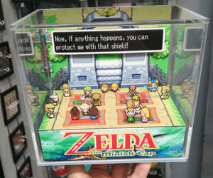 Zelda Minish Cap Market Cubic Diorama