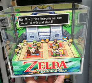 Zelda Minish Cap Market Cubic Diorama