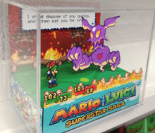 Load image into Gallery viewer, Mario &amp; Luigi Superstar Saga Final Boss Cubic Diorama