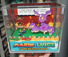 Load image into Gallery viewer, Mario &amp; Luigi Superstar Saga Final Boss Cubic Diorama