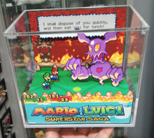 Load image into Gallery viewer, Mario &amp; Luigi Superstar Saga Final Boss Cubic Diorama