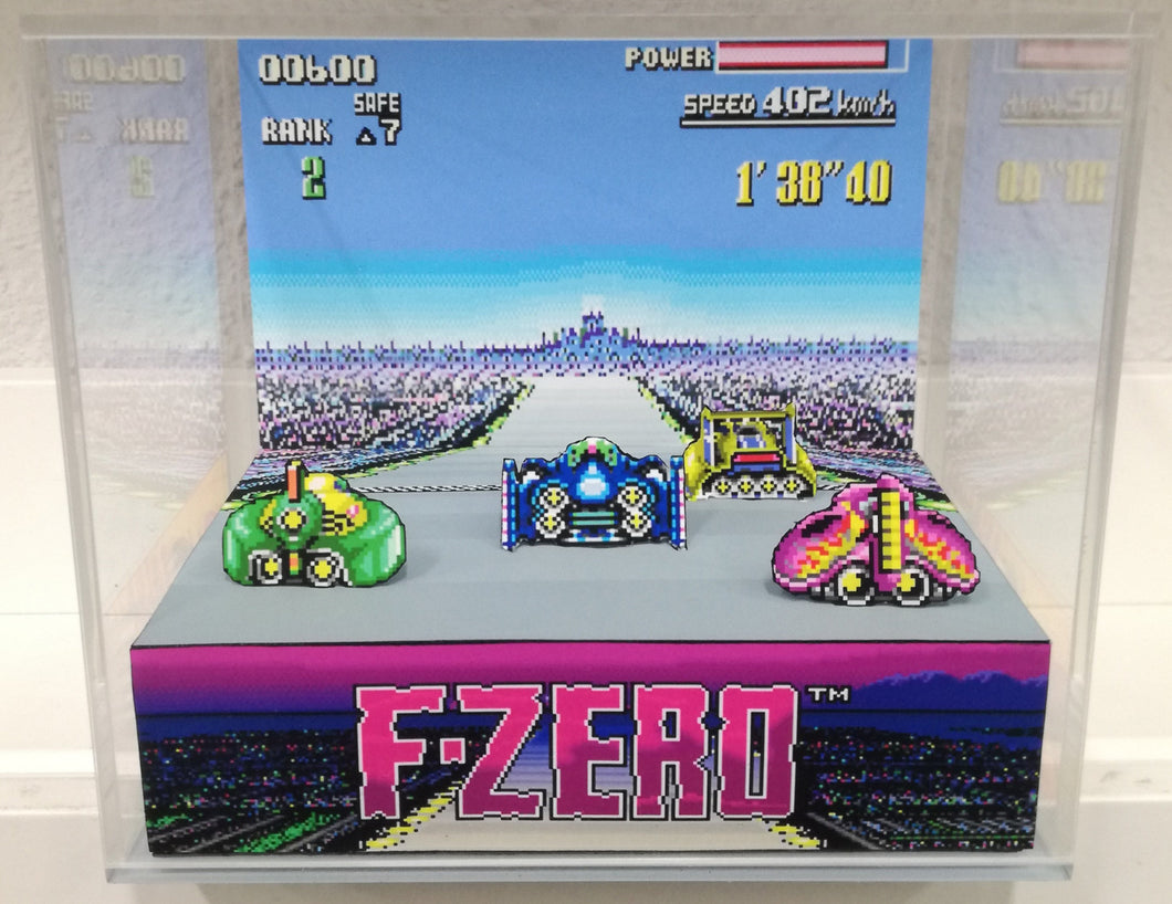 F- Zero Cubic Diorama