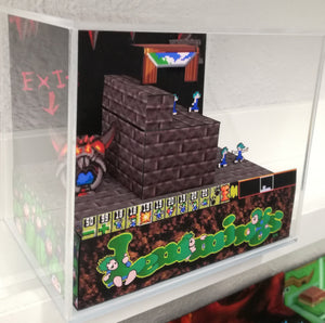 Lemmings Cubic Diorama