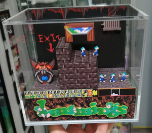 Lemmings Cubic Diorama