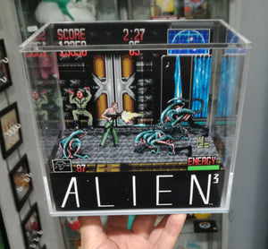 Alien 3 Cubic Diorama