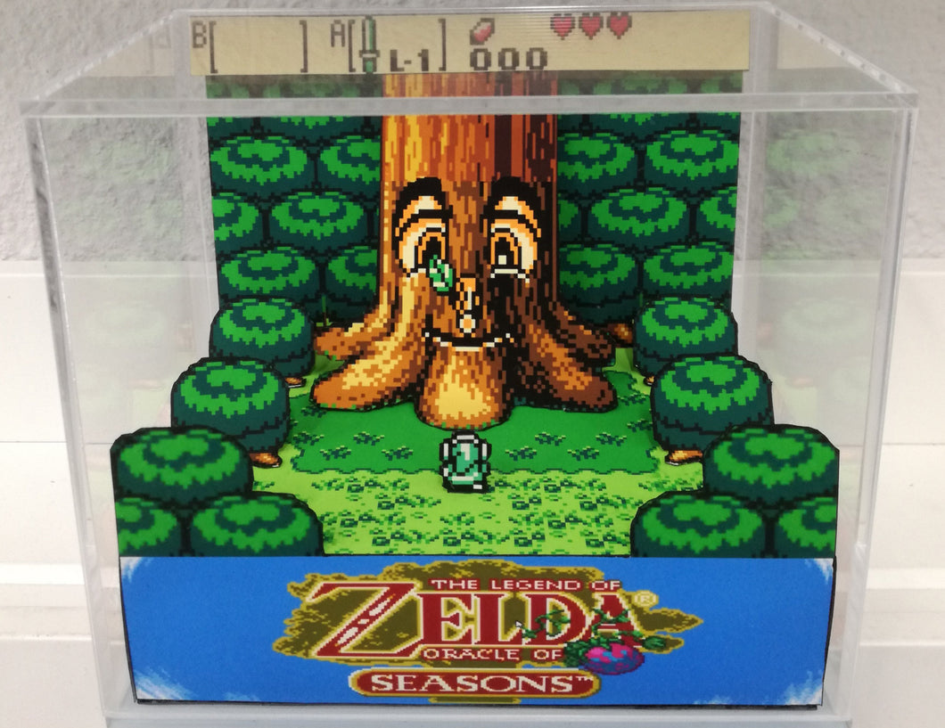 Zelda Oracle of Seasons Cubic Diorama