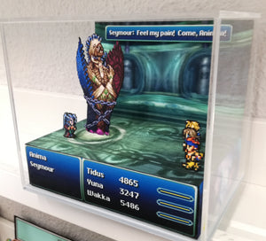 Final Fantasy X SNES Cubic Diorama