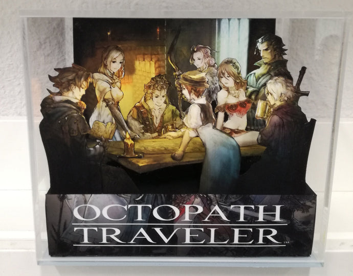 Octopath Traveler Characters Cubic Diorama