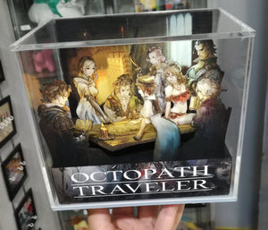 Octopath Traveler Characters Cubic Diorama