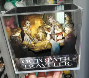 Octopath Traveler Characters Cubic Diorama