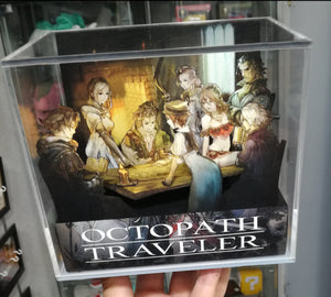 Octopath Traveler Characters Cubic Diorama