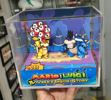 Load image into Gallery viewer, Mario &amp; Luigi: Bowser&#39;s Inside Story Cubic Diorama