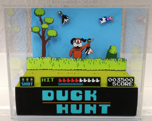 Duck Hunt Cubic Diorama