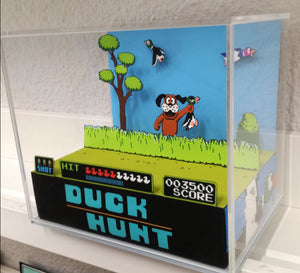 Duck Hunt Cubic Diorama