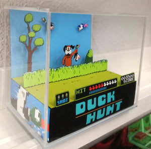 Duck Hunt Cubic Diorama