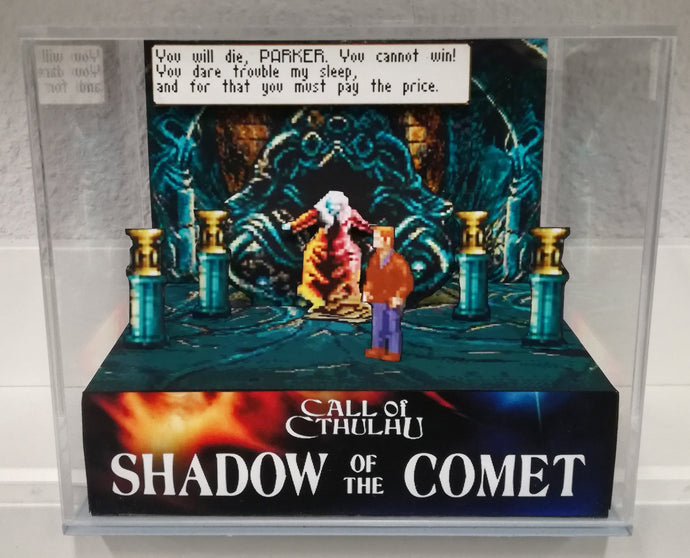 Shadow of the Comet Cubic Diorama