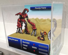 Load image into Gallery viewer, Final Fantasy VII SNES Ruby Weapon Cubic Diorama