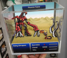 Load image into Gallery viewer, Final Fantasy VII SNES Ruby Weapon Cubic Diorama