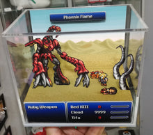 Load image into Gallery viewer, Final Fantasy VII SNES Ruby Weapon Cubic Diorama