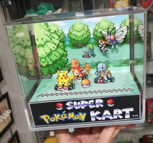 Load image into Gallery viewer, Super Pokemon Kart Cubic Diorama