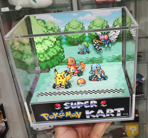 Super Pokemon Kart Cubic Diorama