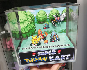 Super Pokemon Kart Cubic Diorama