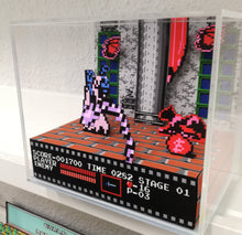 Load image into Gallery viewer, Castlevania Nes First Person Cubic Diorama