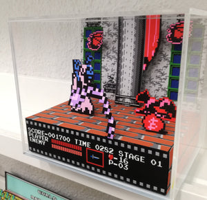 Castlevania Nes First Person Cubic Diorama