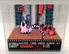 Load image into Gallery viewer, Castlevania Nes First Person Cubic Diorama