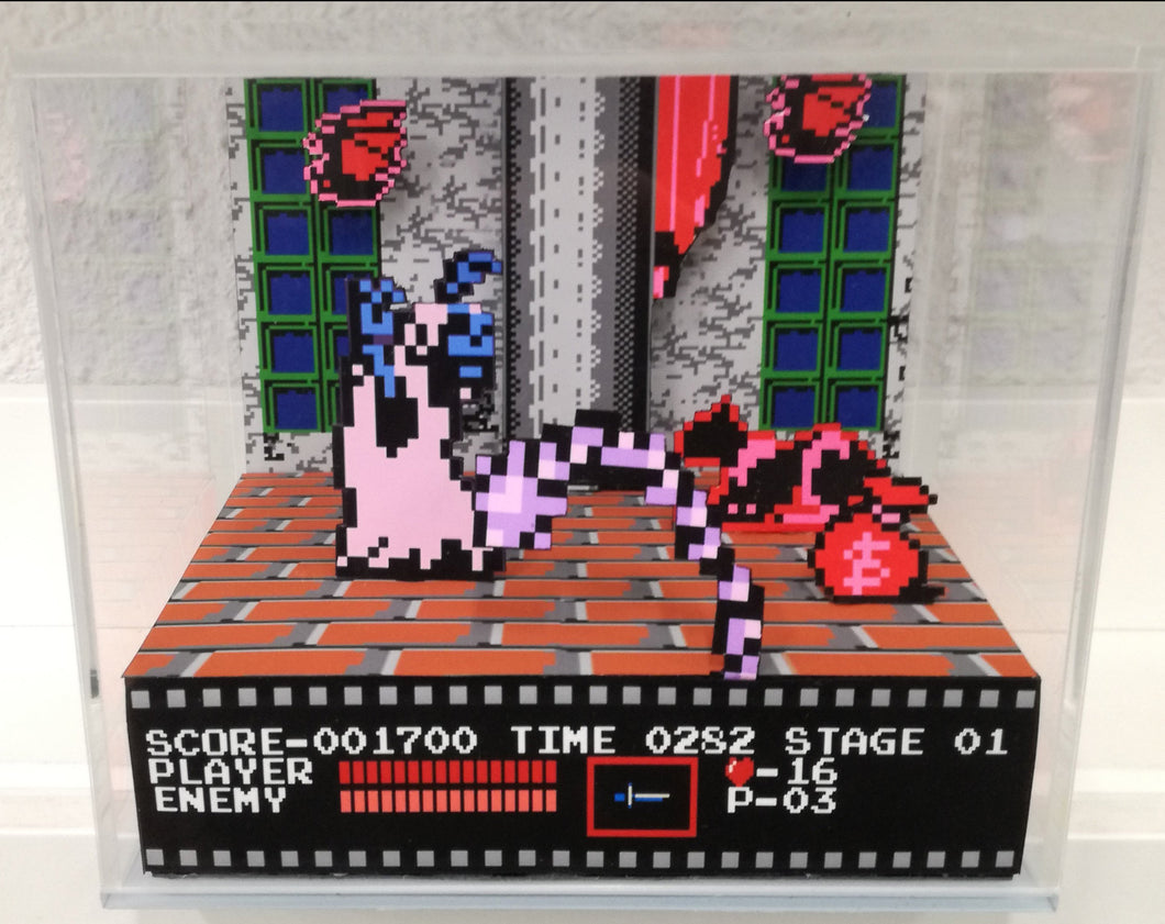 Castlevania Nes First Person Cubic Diorama