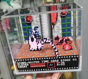 Castlevania Nes First Person Cubic Diorama