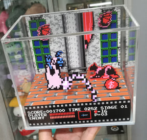 Castlevania Nes First Person Cubic Diorama