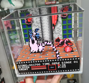 Castlevania Nes First Person Cubic Diorama