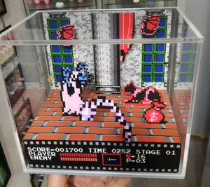 Castlevania Nes First Person Cubic Diorama