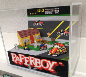 Paperboy Cubic Diorama