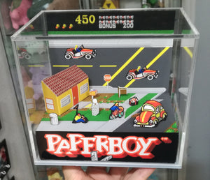 Paperboy Cubic Diorama