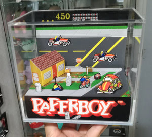 Paperboy Cubic Diorama