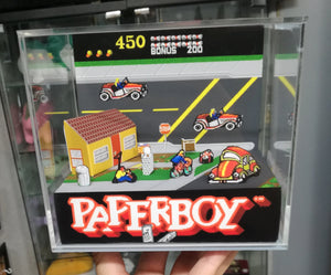 Paperboy Cubic Diorama