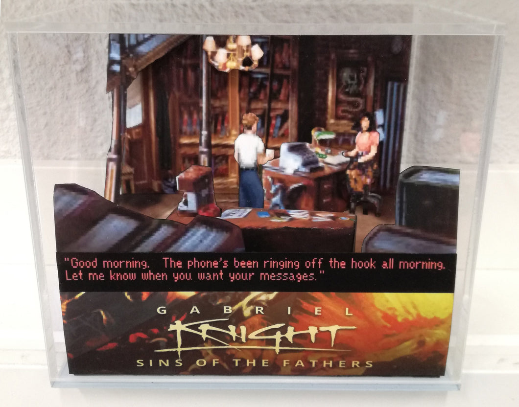 Gabriel Knight: Sins of the Fathers Cubic Diorama