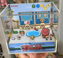 Load image into Gallery viewer, Zelda Ocarina of Time SNES Cubic Diorama