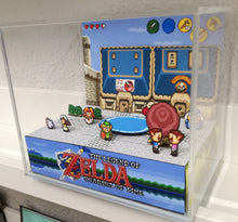 Load image into Gallery viewer, Zelda Ocarina of Time SNES Cubic Diorama